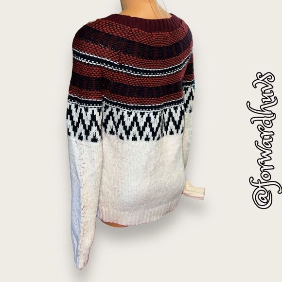 BB Dakota Sweater – Size Medium – Fun Pattern – Pilling Present - Picture 4 of 7